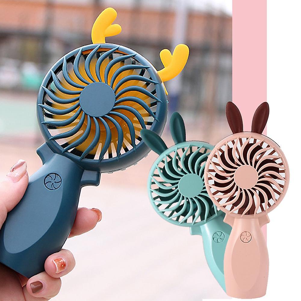 Handheld Fan Cartoon Desktop Mini Small Fan-greenhome Furnishings