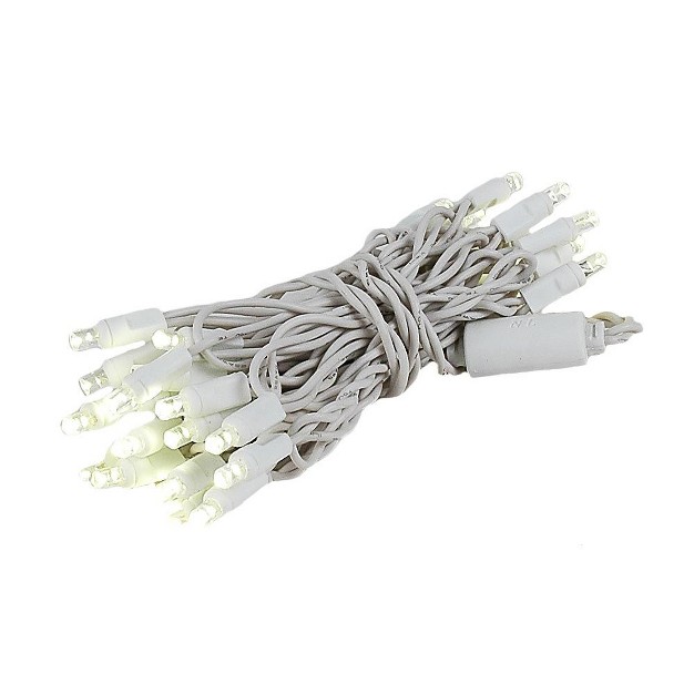 Novelty Lights 35 Light Led Christmas Craft Mini Light Set white Wire