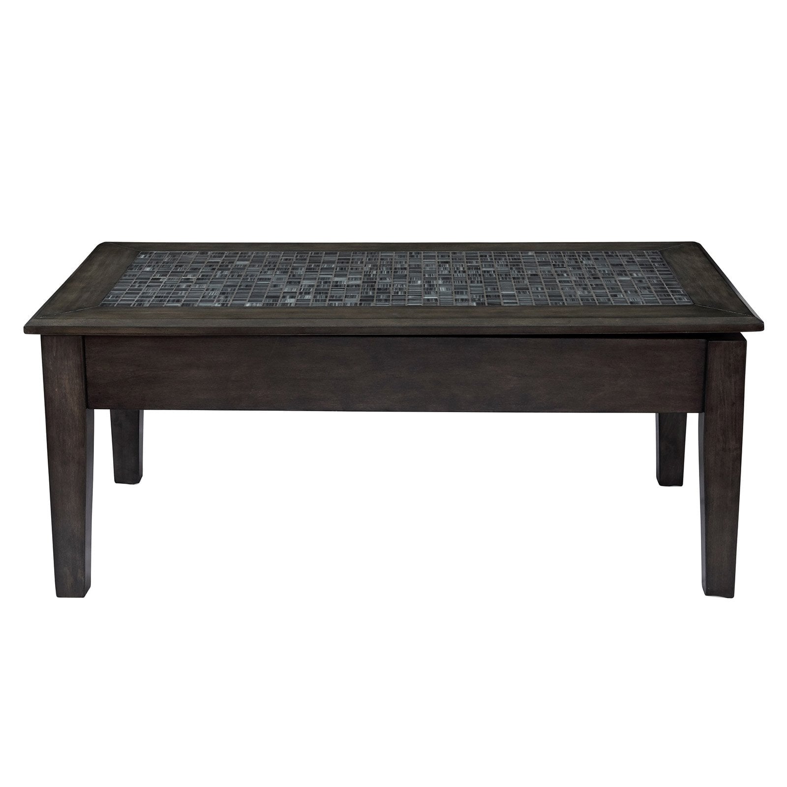 Jofran Grey Mosaic Lift Top Cocktail Table