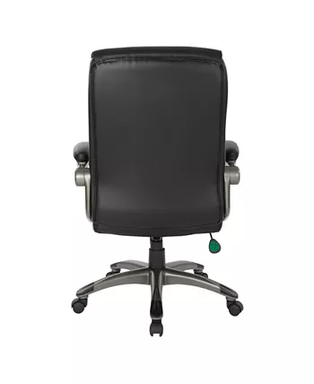 OSP Home Furnishings High Back Leather Executive Office Manager's Chair