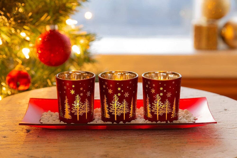 Christmas Candlescape Set