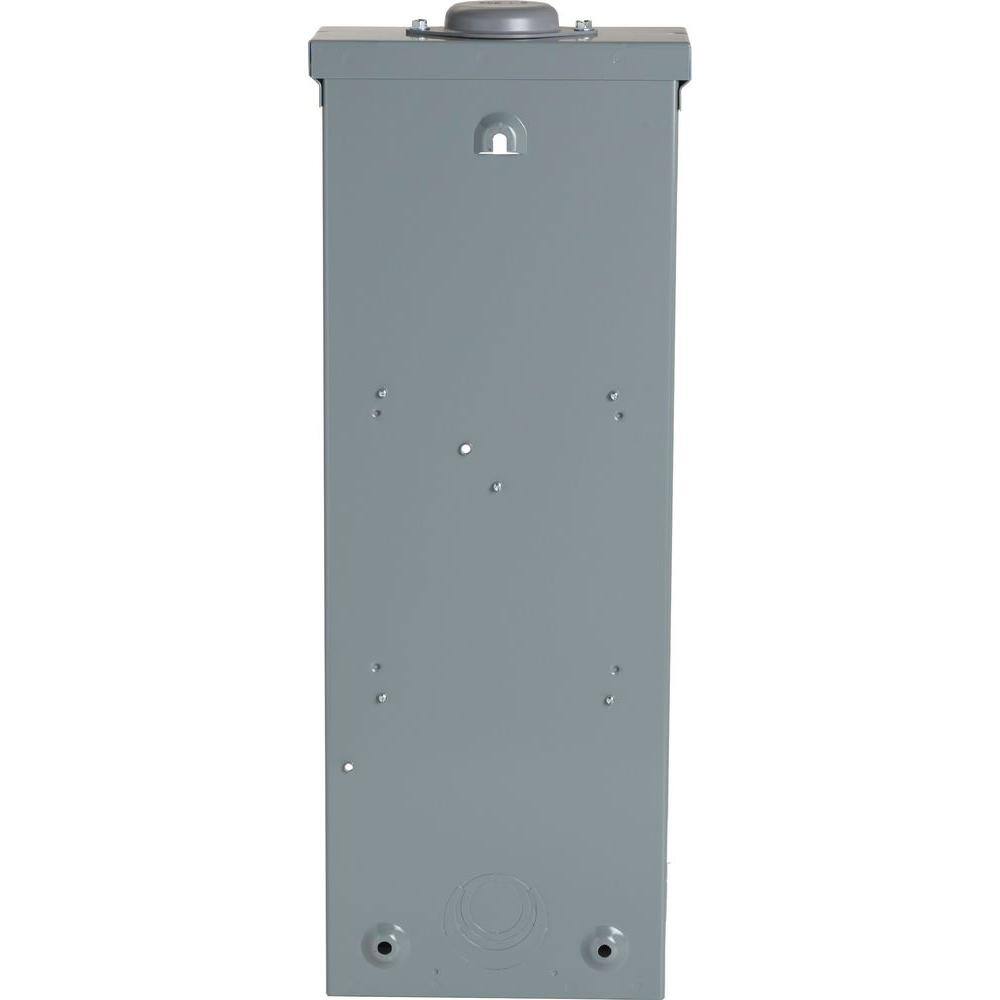 Square D QO 200 Amp 2-Pole Outdoor Circuit Breaker Enclosure with QOM2200VH Breaker QOM2E2200NRB