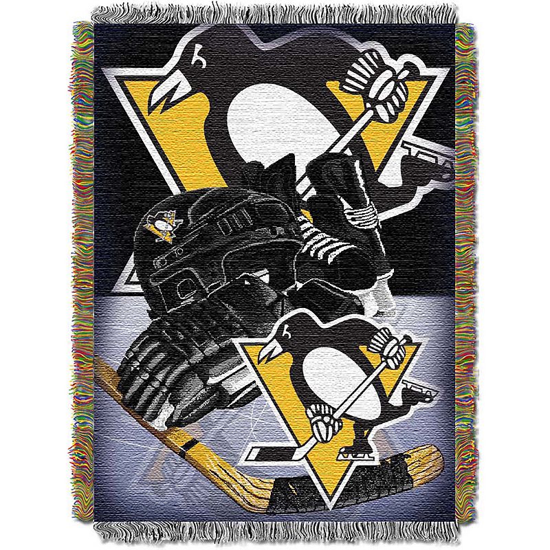 Pittsburgh Penguins Home Ice Advantage Throw Blanket