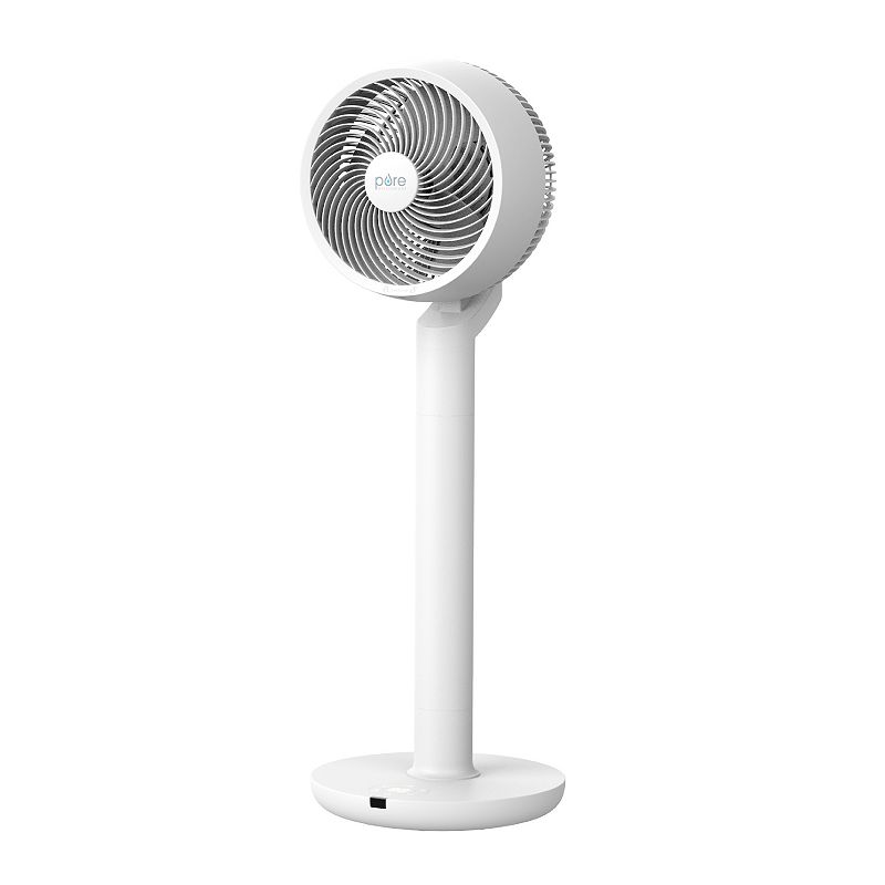 Pure Enrichment 2-in-1 Circulating Floor and Desk Fan