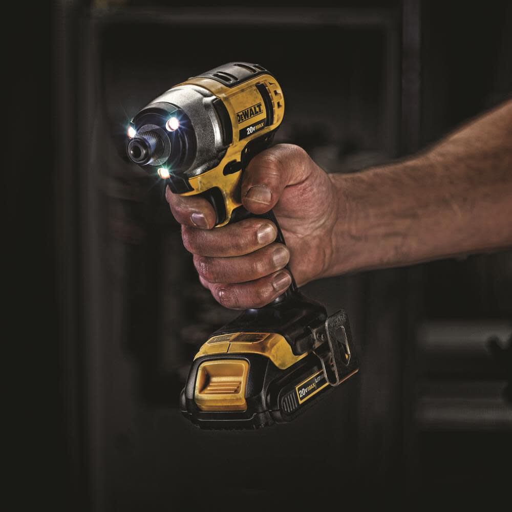 DEWALT DCF885C2 20V MAX* Lithium Ion 1/4" Impact Driver Kit (1.5Ah) (DCF885C2) DCF885C2 from DEWALT