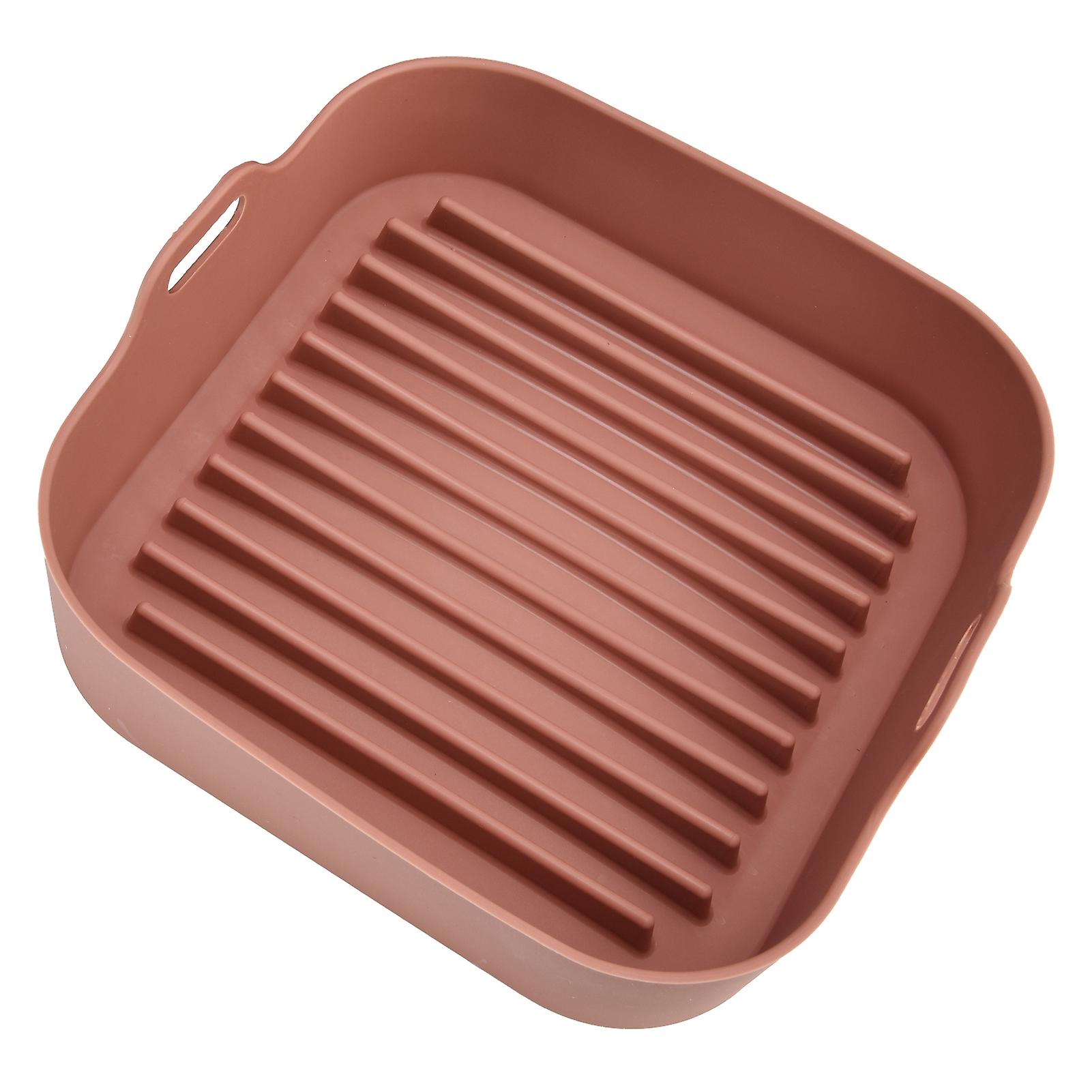 Fryer Silicone Pot Replacement Multifunctional Square Silicone Basket For 10in Fryer Accessoriescoffee