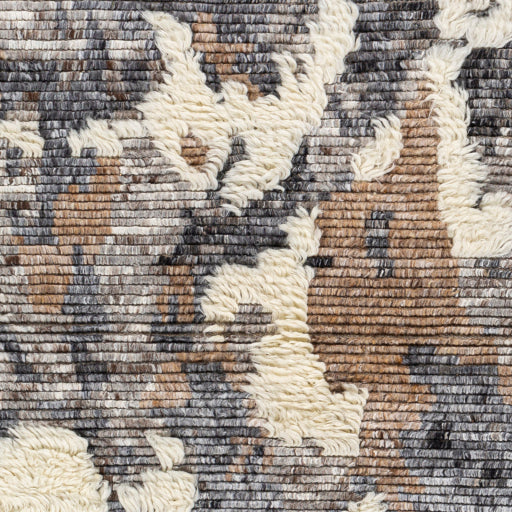 Socrates Abstract Wool Cream Rug