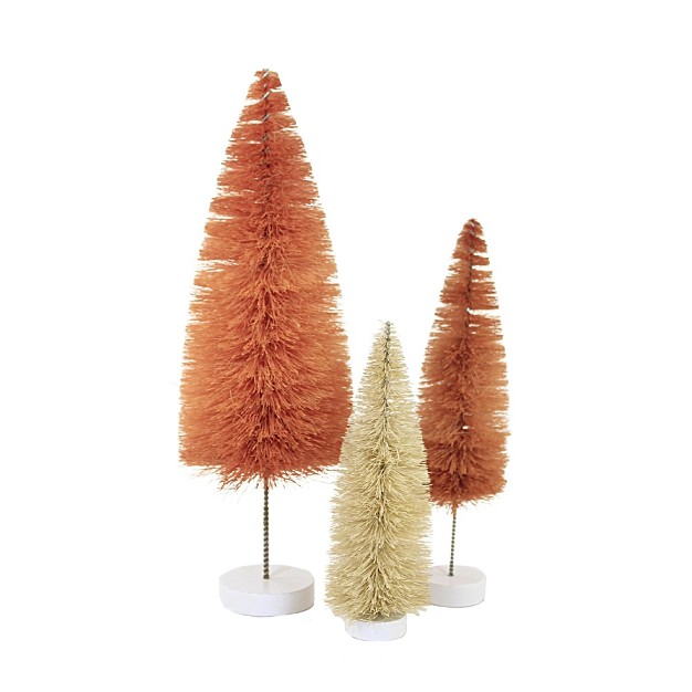 Christmas Rainbow Tree Pink Set 6 Cody Foster Decorative Figurines