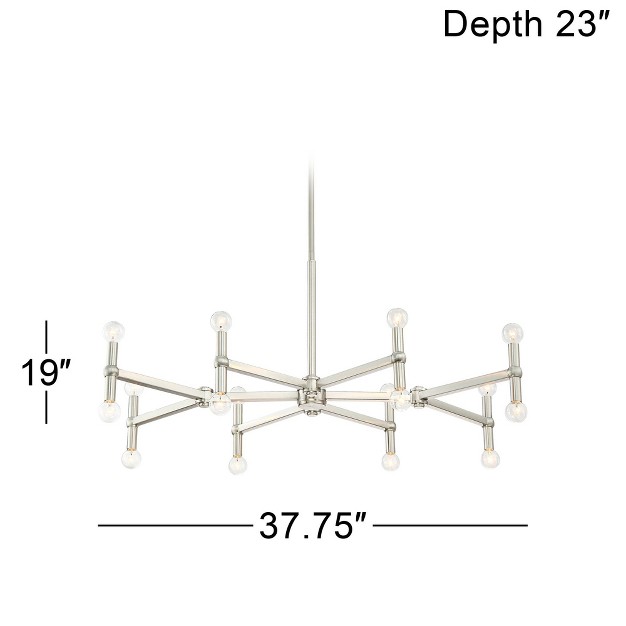 Wide Modern 16 light Fixture For Dining Room House Foyer Kitchen Island Entryway Bedroom