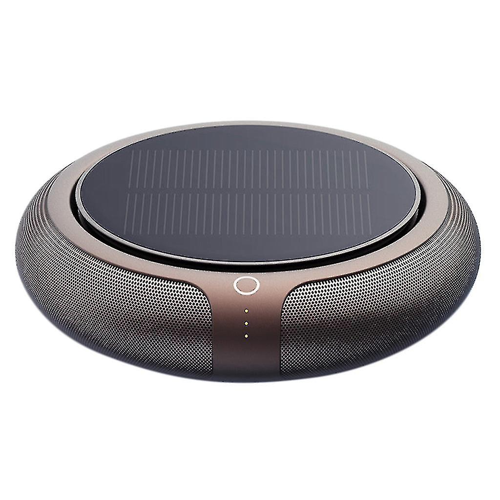 Naiwang Intelligent Car Mini Solar Air Purifier Negative Ions 5v4w Usb Rechargeable