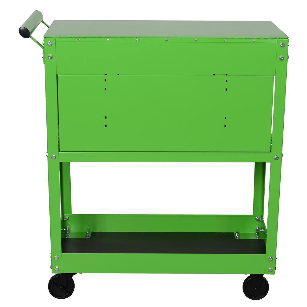 International 33 in. 4-Drawer Green Tool Cart INT33CART4GRN