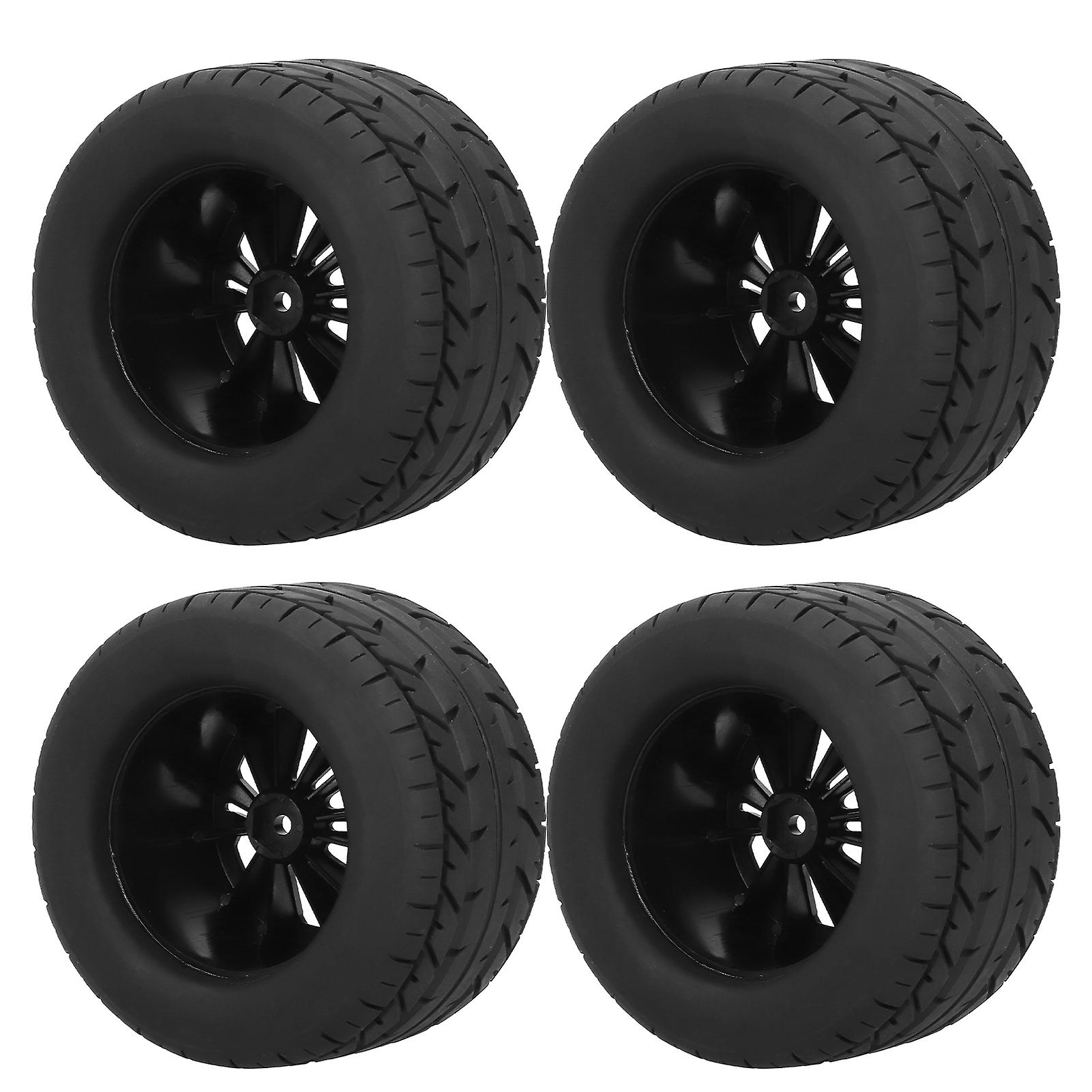 4pcs 115mm Wheel Rim Tires Rc Car Accessories Fit For Zd Racing 1/10 Rc Car Model