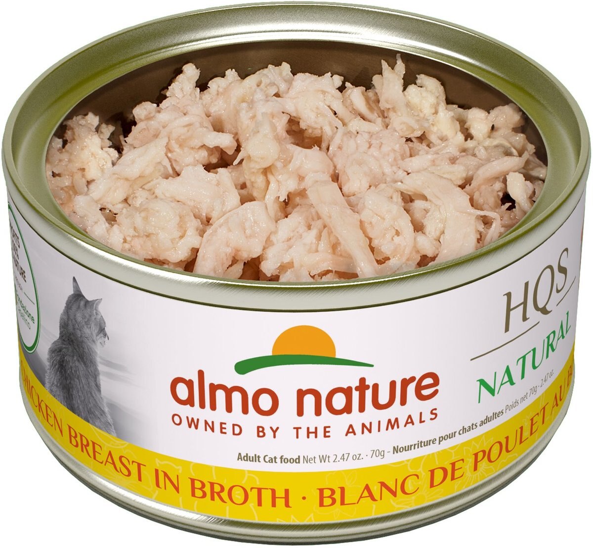 Almo Nature Natural Chicken Breast in Broth Grain-Free Canned Cat Food