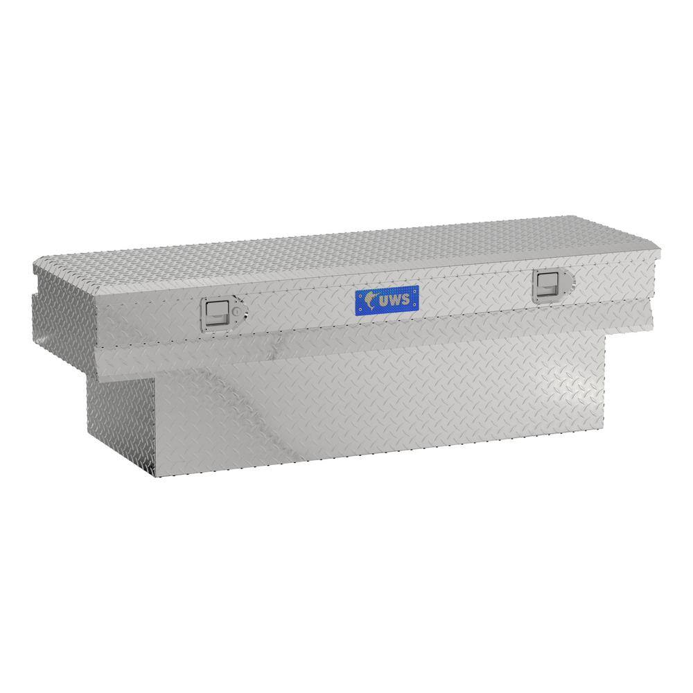 UWS 59.875 in. Silver Aluminum Full Size Crossbed Truck Tool Box TBC-60-N