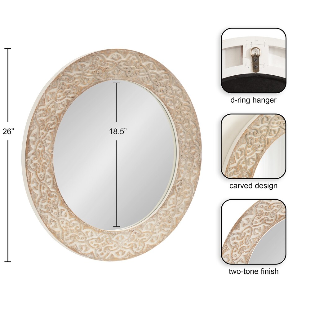 Kate and Laurel Engrahm Framed Mirror   26\