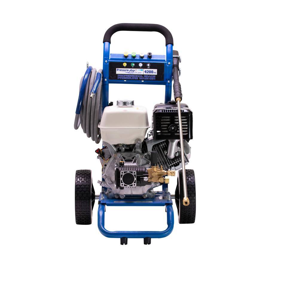 Pressure-Pro Dirt Laser 4200 PSI 4.0 GPM Cold Water Gas Pressure Washer with Honda GX390 Engine PP4240H