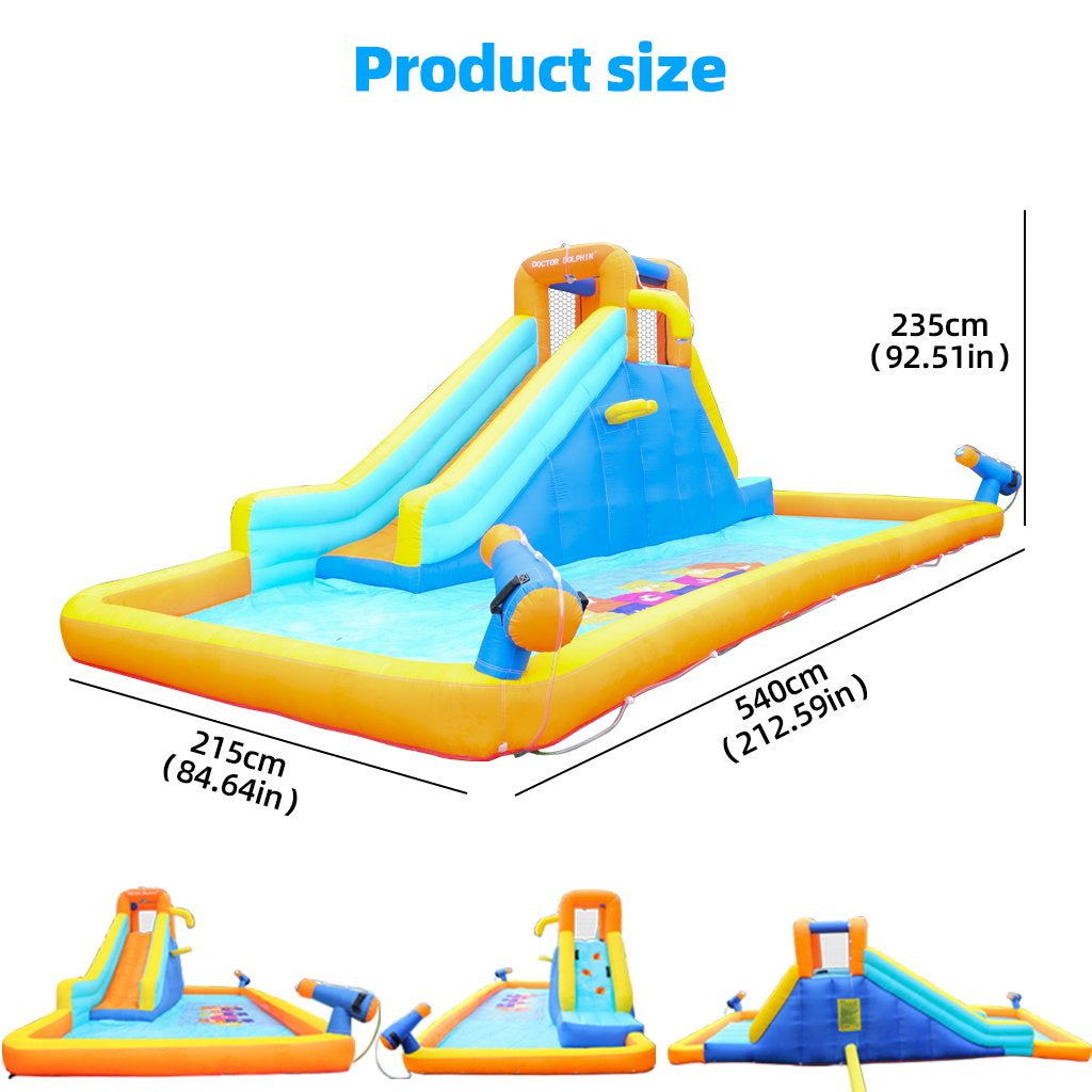 ametoys Inflatable Slide House With Blower