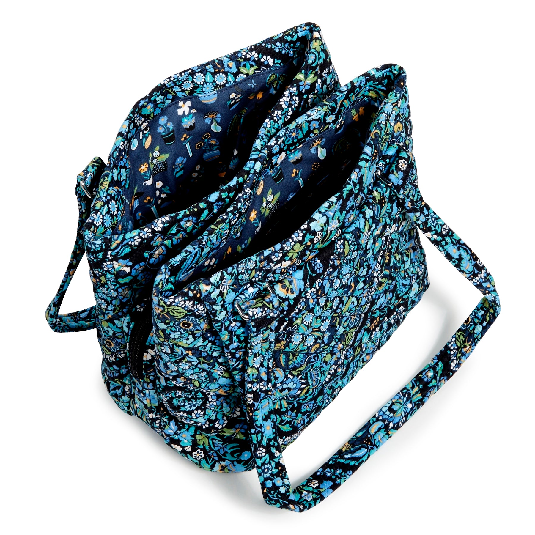 Multi-Compartment Shoulder Bag