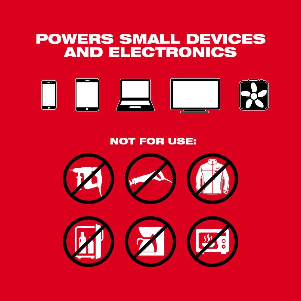 Milwaukee M18 TOP-OFF 175W Power Supply and M18 REDLITHIUM XC5.0 Battery Pack 2846-50 from Milwaukee