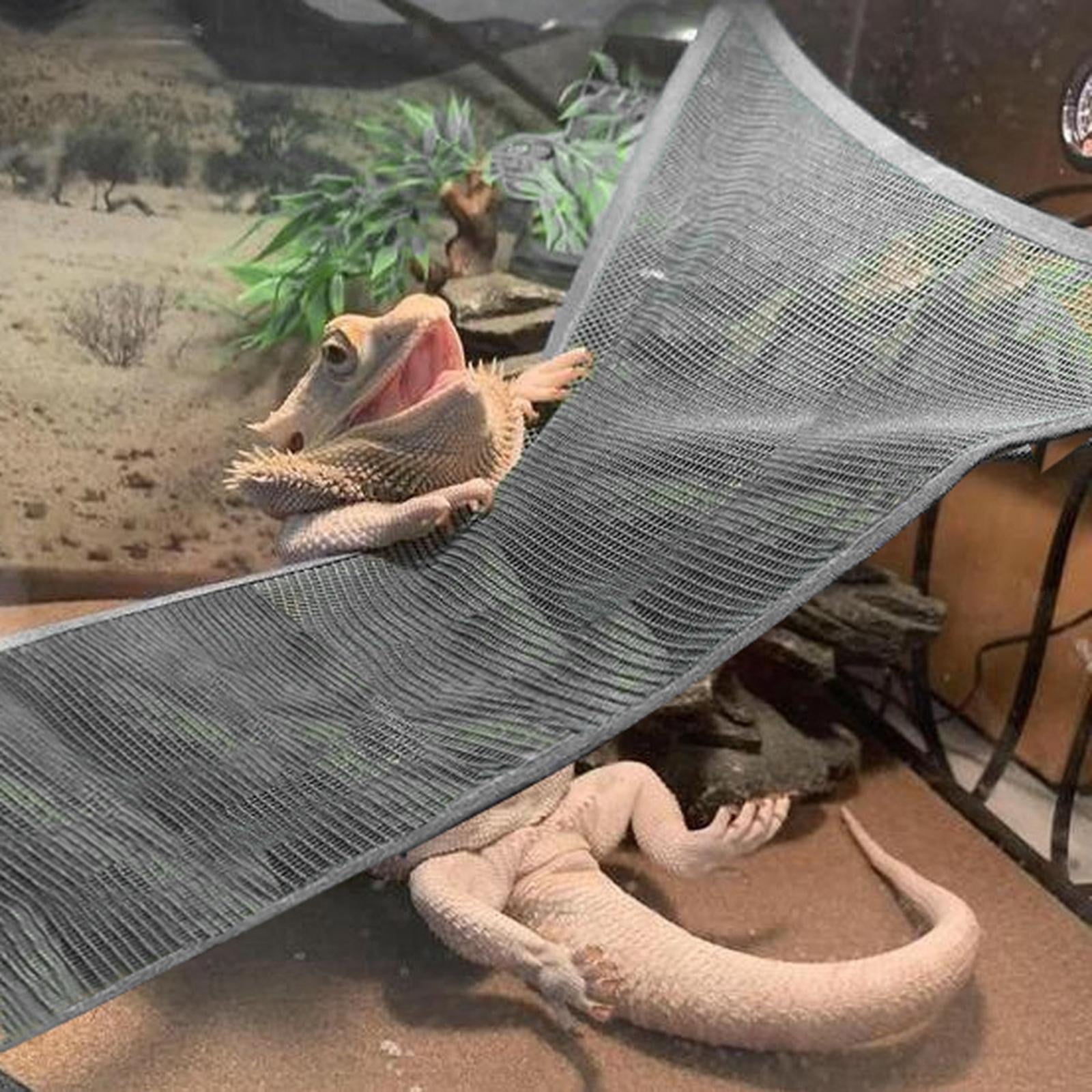 Reptile Hammock Geckos Bearded Dragon Snake Lizard Accs Toy Climbing