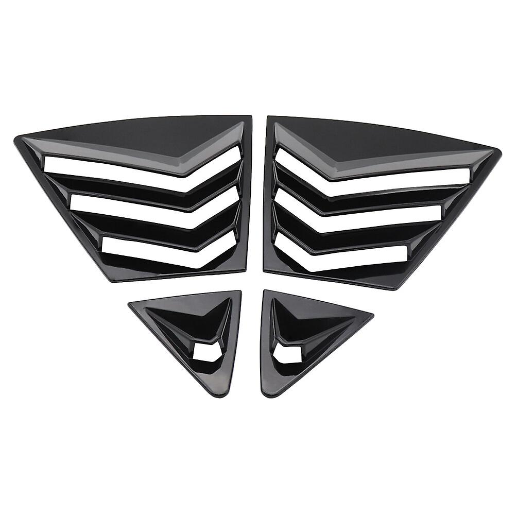 1 Pair Side Window Louver Car Decor Accessories Parts Compatible With Levin