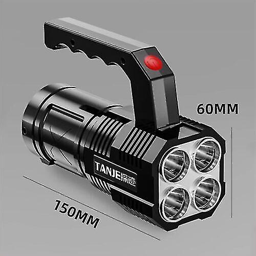 Super Bright Tactical Light Led Flashlight Work Flashlight Usb Camping