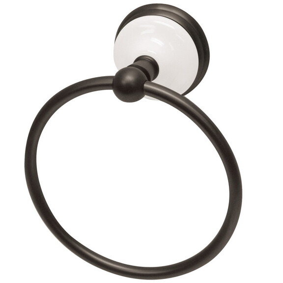 Elements of Design EBA1114ORB Towel Ring  Oil Rubb...