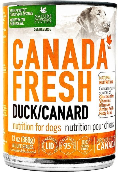 Canada Fresh Duck Canned Dog Food