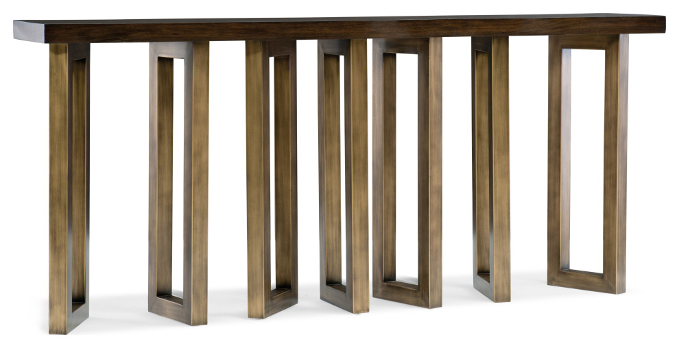 Melange Connelly Hall Console   Industrial   Coffee Table Sets   by HedgeApple  Houzz