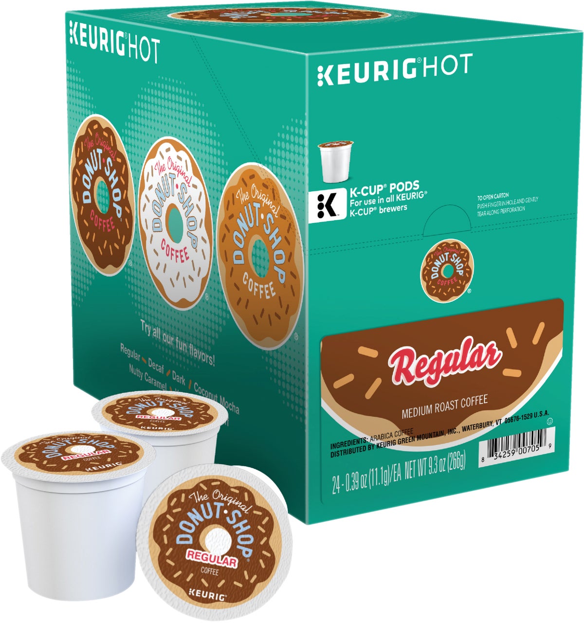 Keurig Donut Shop Coffee K-Cup Pack