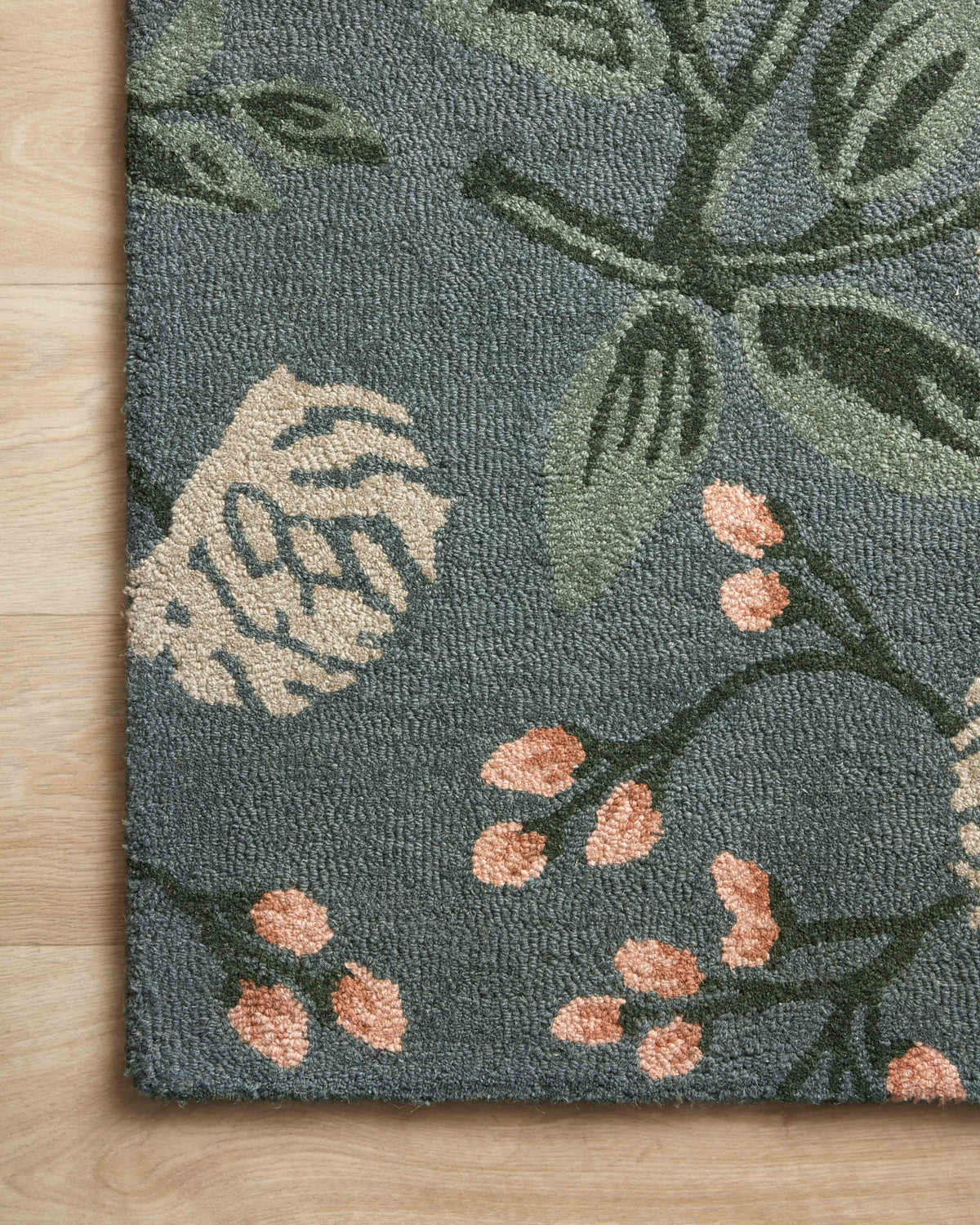 Joie Hooked Emerald Rug SAMPLE