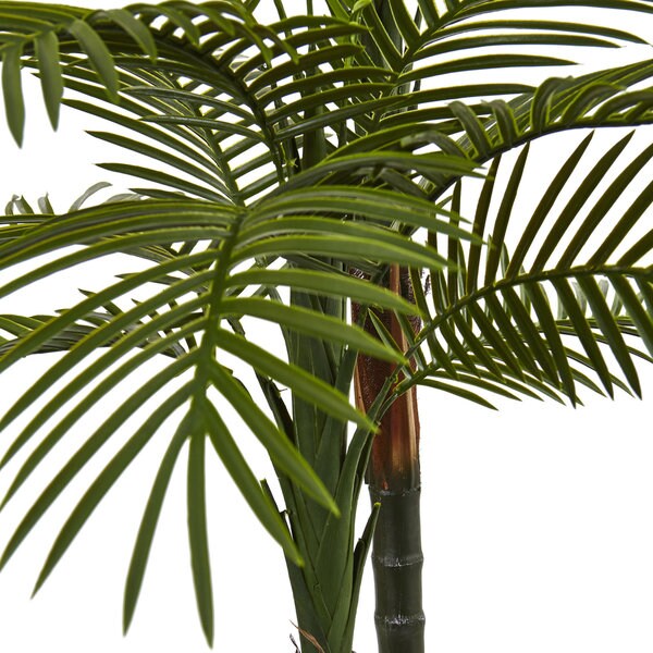 Nearly Natural Double Robellini 5.5foot Palm Tree UVresistant