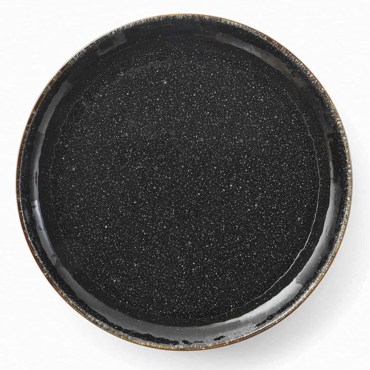 Better Homes and Gardens Burns Salad Plates， set of 4， Black