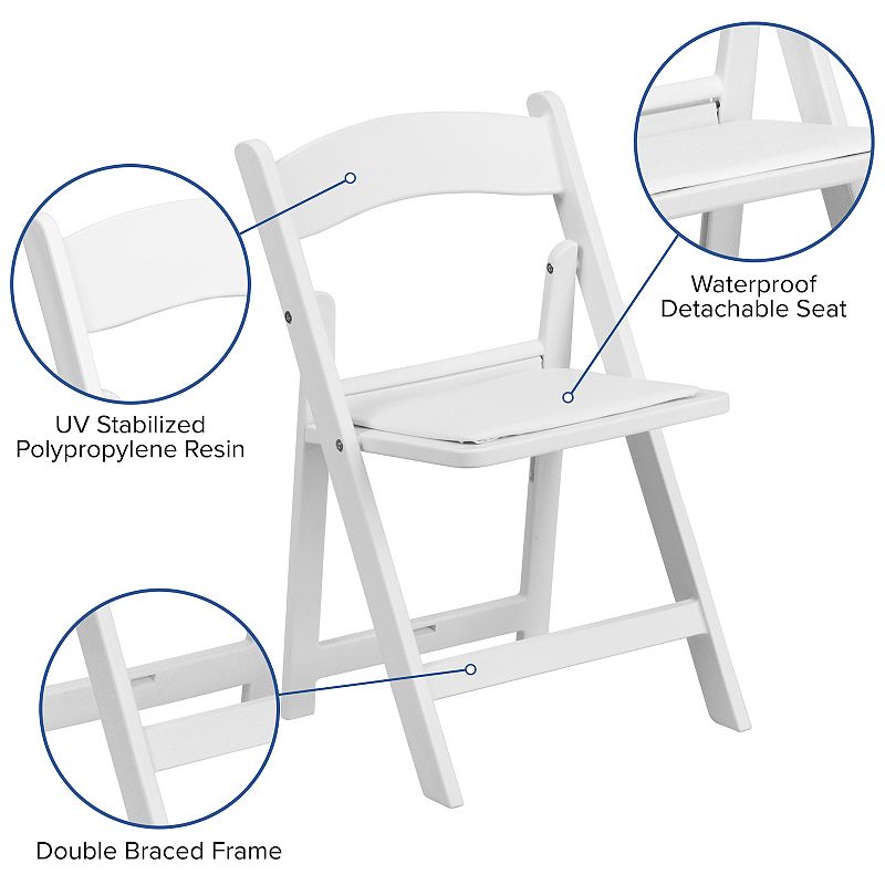 Kids Flash Furniture Folding Chair 2-piece Set