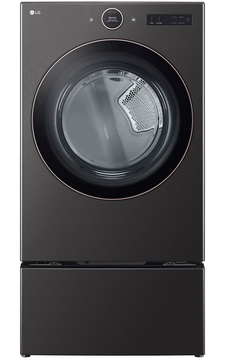 LG 7.4 Cu. Ft. Black Steel Front Load Electric Dryer