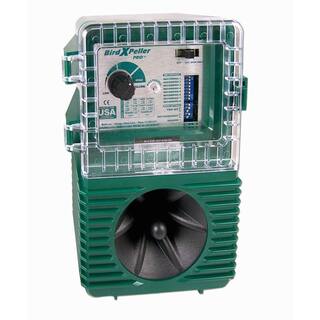 Bird-X Bird Xpeller Pro Electronic Bird Repeller Bird Control Model 1 for Pigeons Starlings Sparrows and Gulls BXP-PRO 1