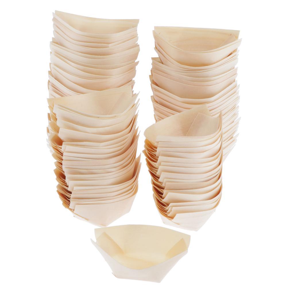 Finger Food Bowls， Party Disposable Dishes， Disposable Bowls， Snack Bowls - as described， 60x50mm