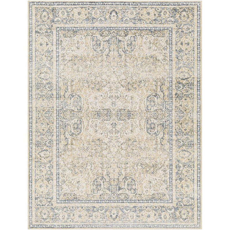 East Traditional Washable Area Rug