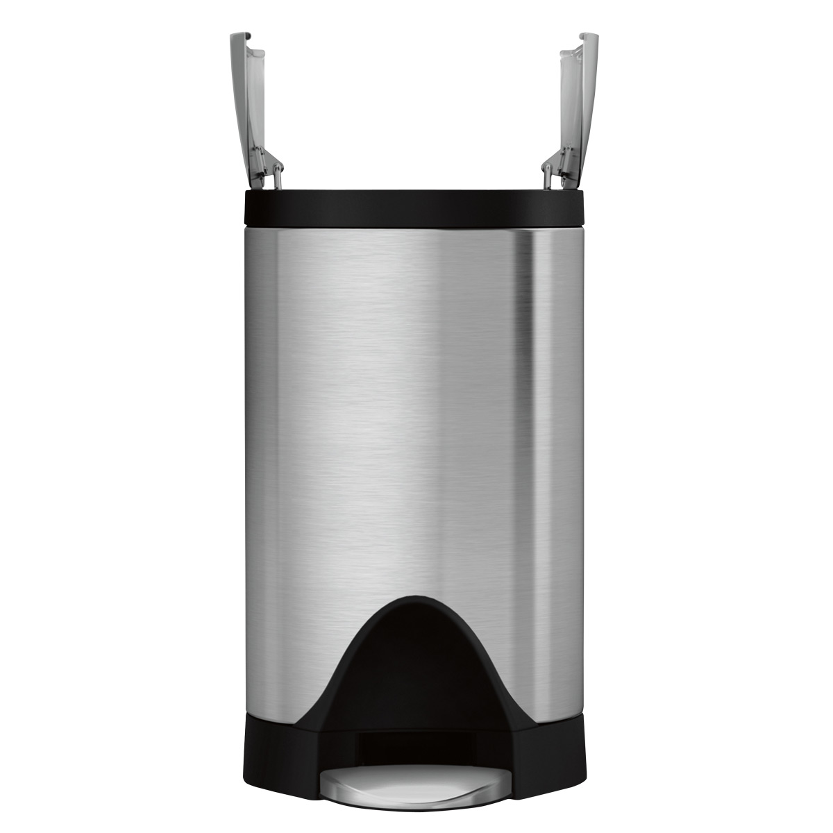 simplehuman Stainless Steel 26 gal Butterfly Step Trash Can