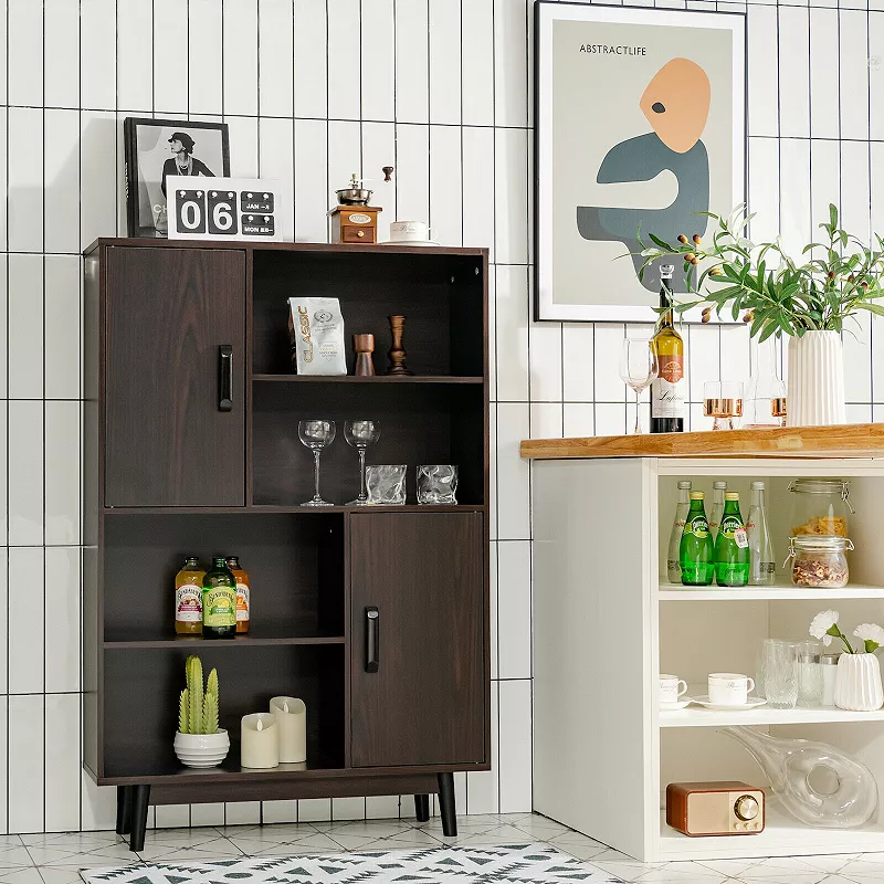 Sideboard Storage Cabinet with Door Shelf