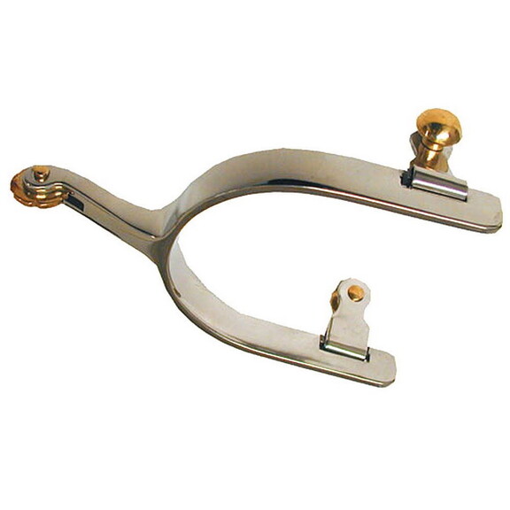 Coronet Stainless Steel Ladies Roping Spur