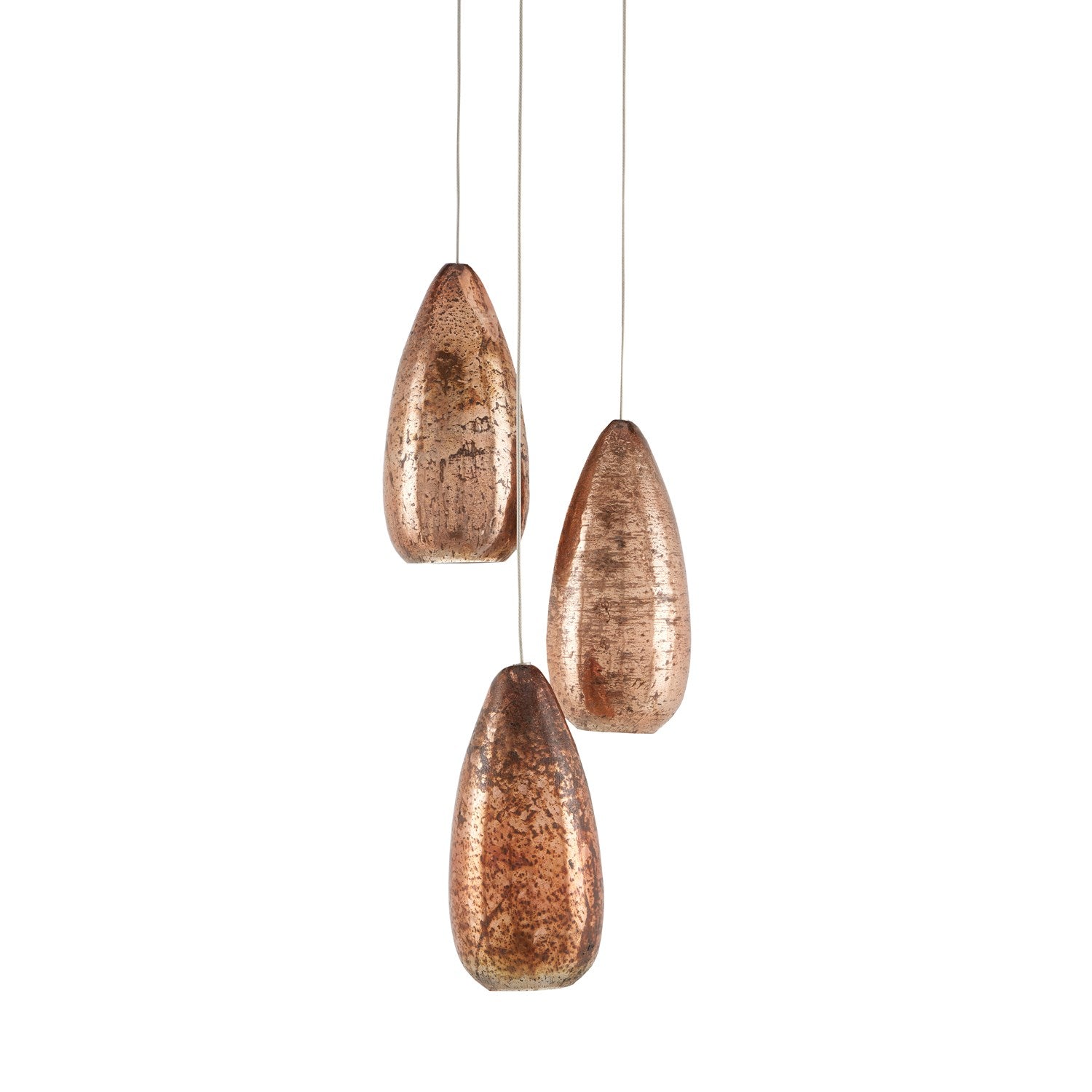 Rame 3-Light Multi-Drop Pendant