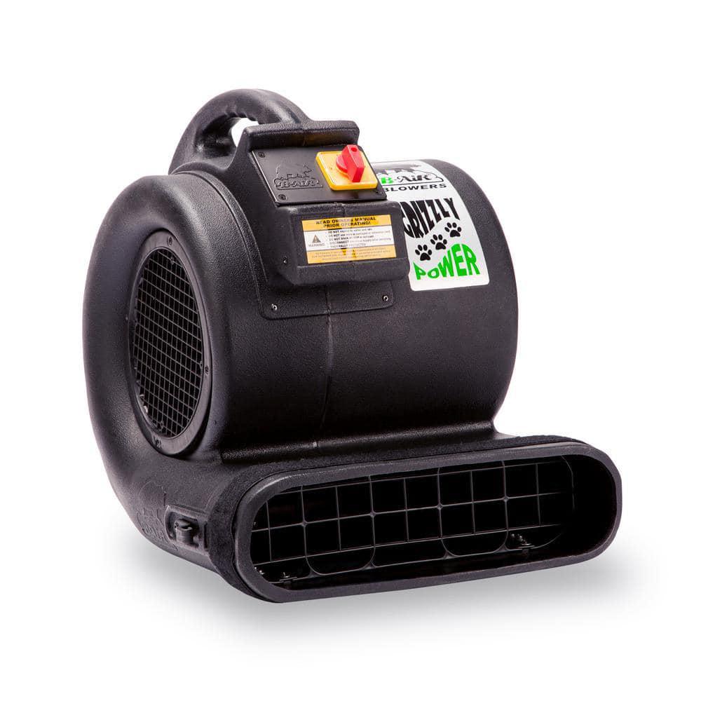 BAir 1 HP Air Mover for Water Damage Restoration Carpet Dryer Floor Blower Fan Black