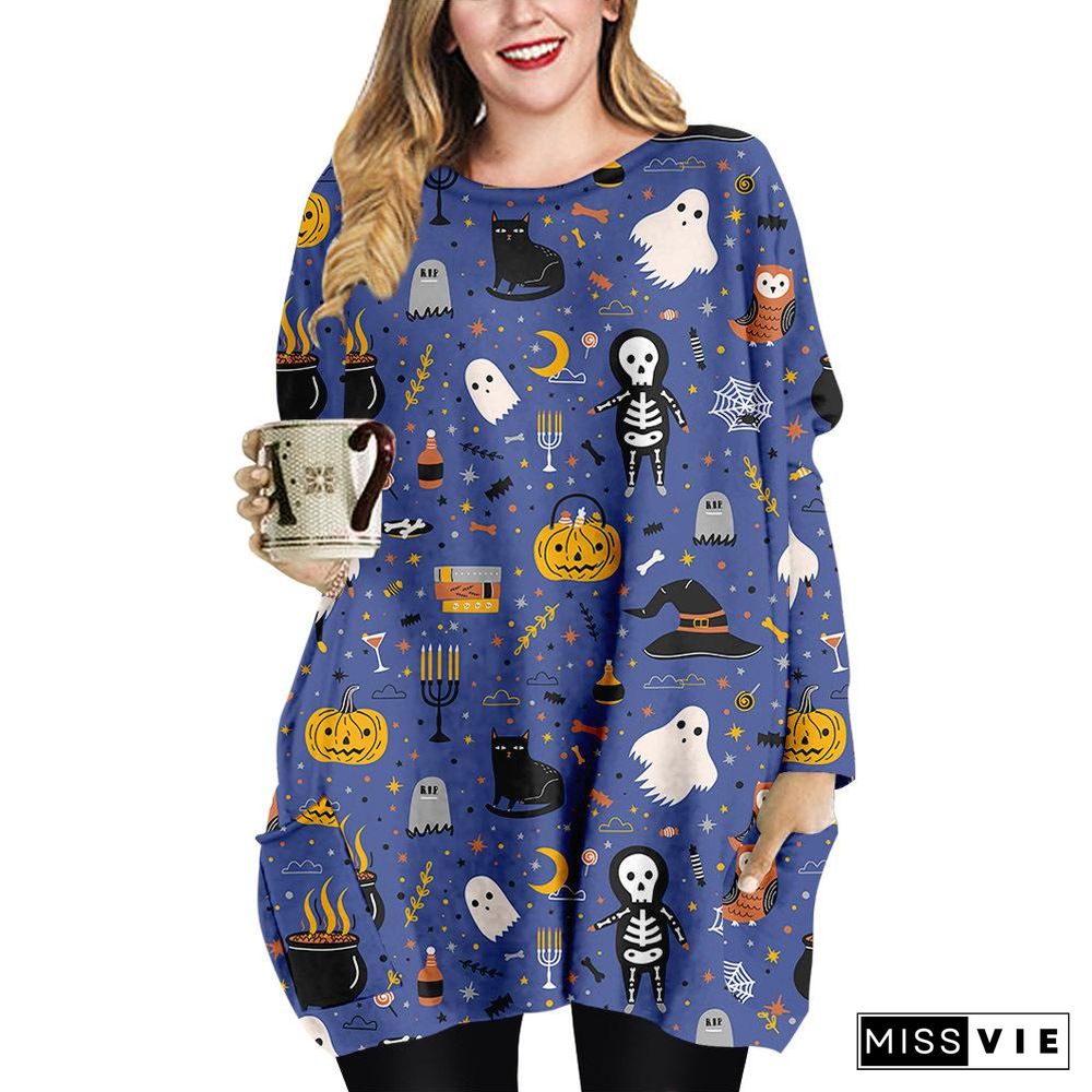 Halloween Series Printed Dress