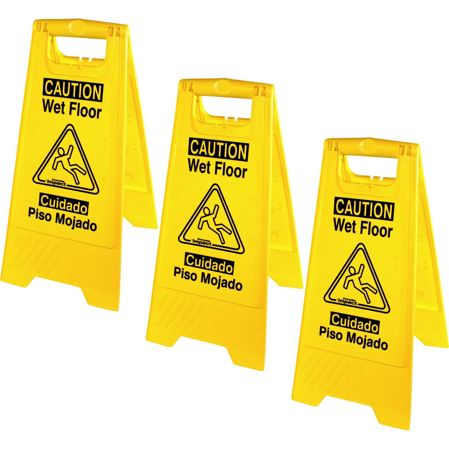 Universal Graphic Wet Floor Sign by Genuine Joe GJO85117BD