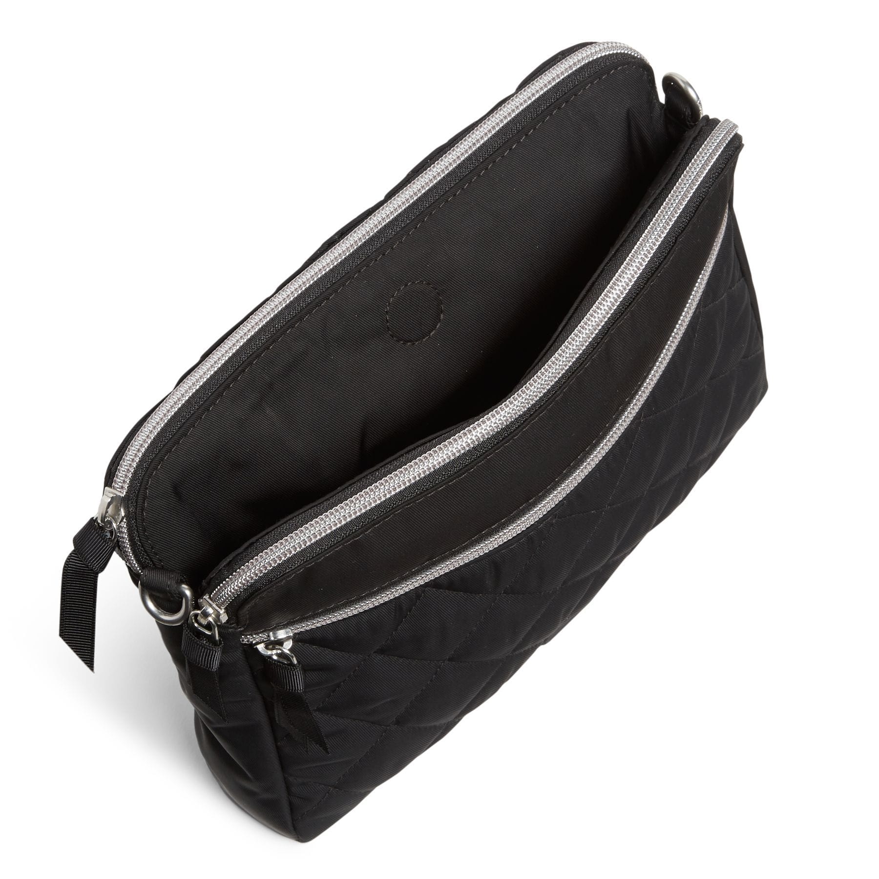 Triple Compartment Crossbody Bag