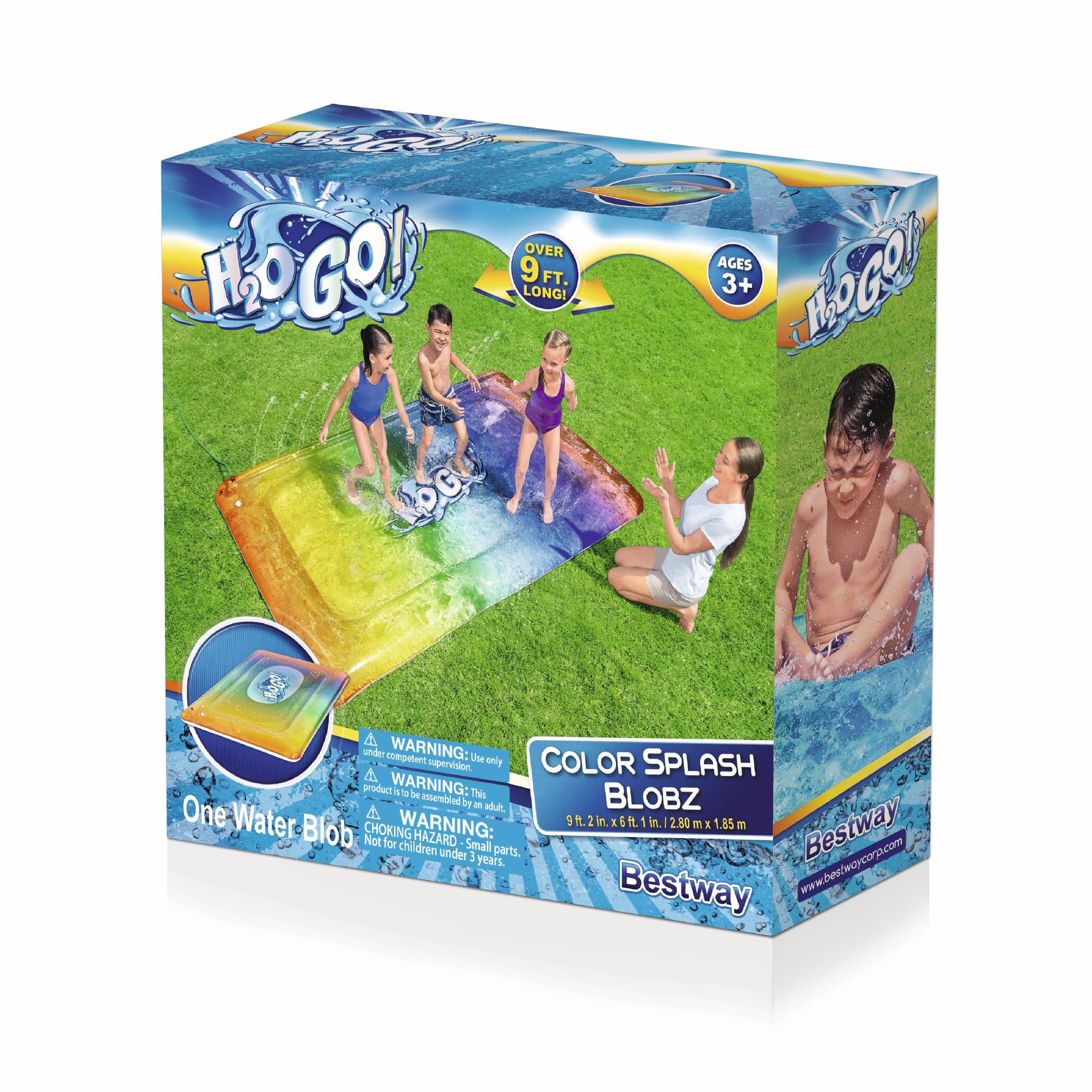 H2OGO! Color Splash Blobz Water-Filled Splash Pad 9’2”