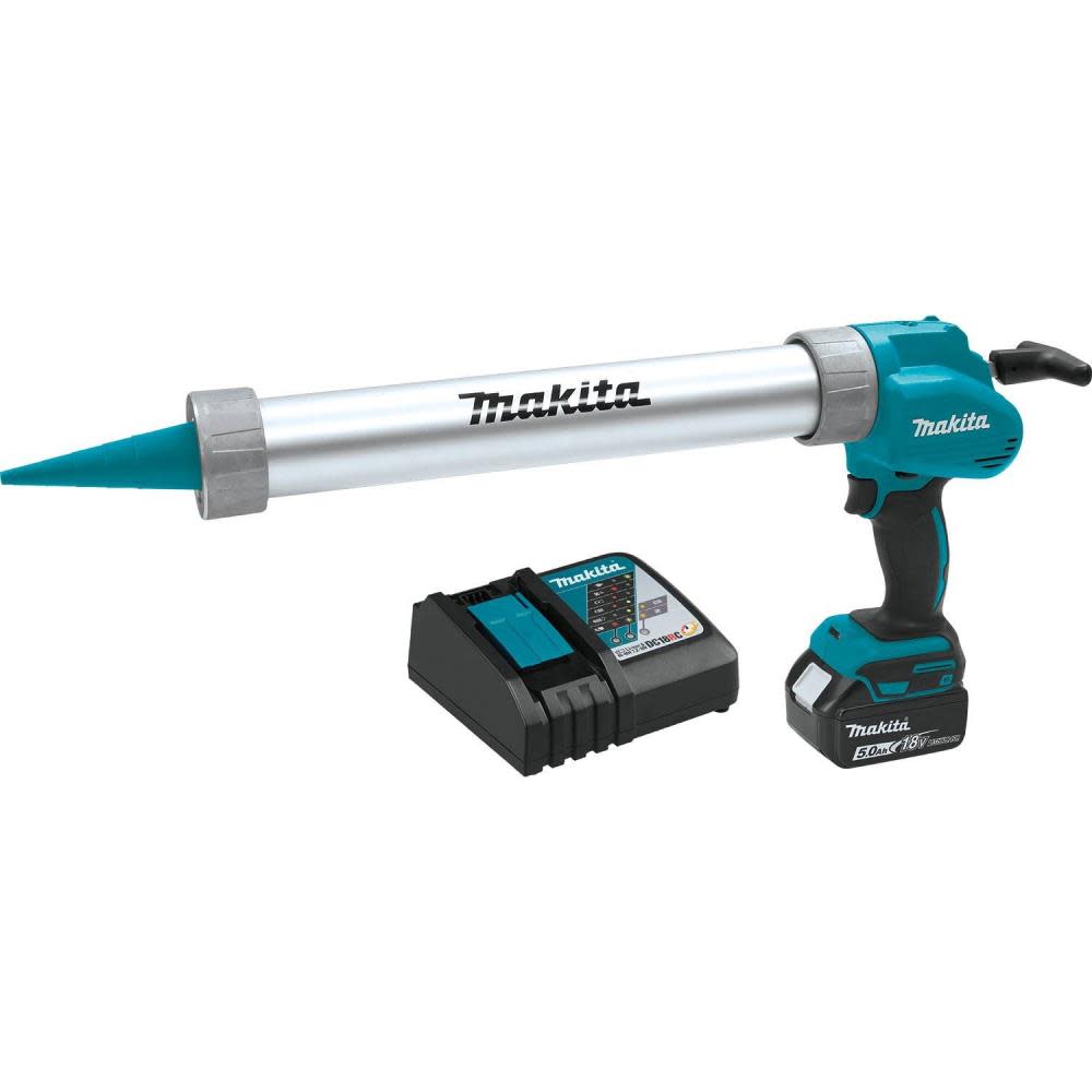 Makita 18V LXT 20 oz Barrel Style Caulk and Adhesive Gun Kit XGC01T1B from Makita