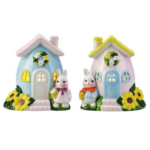 Bunny Cottages Set Of 2