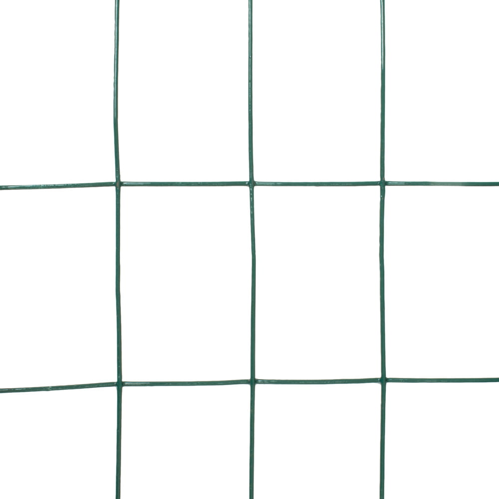 YARDGARD 2 Inch by 3 Inch Mesh, 2 ft by 25 ft 16 Gauge Junior Roll of PVC Coated Welded Wire Fence(Dark Green)